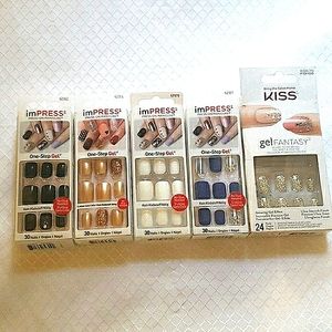 Kiss Impress/ Gel Fantasy Press-On Nails (Opened)